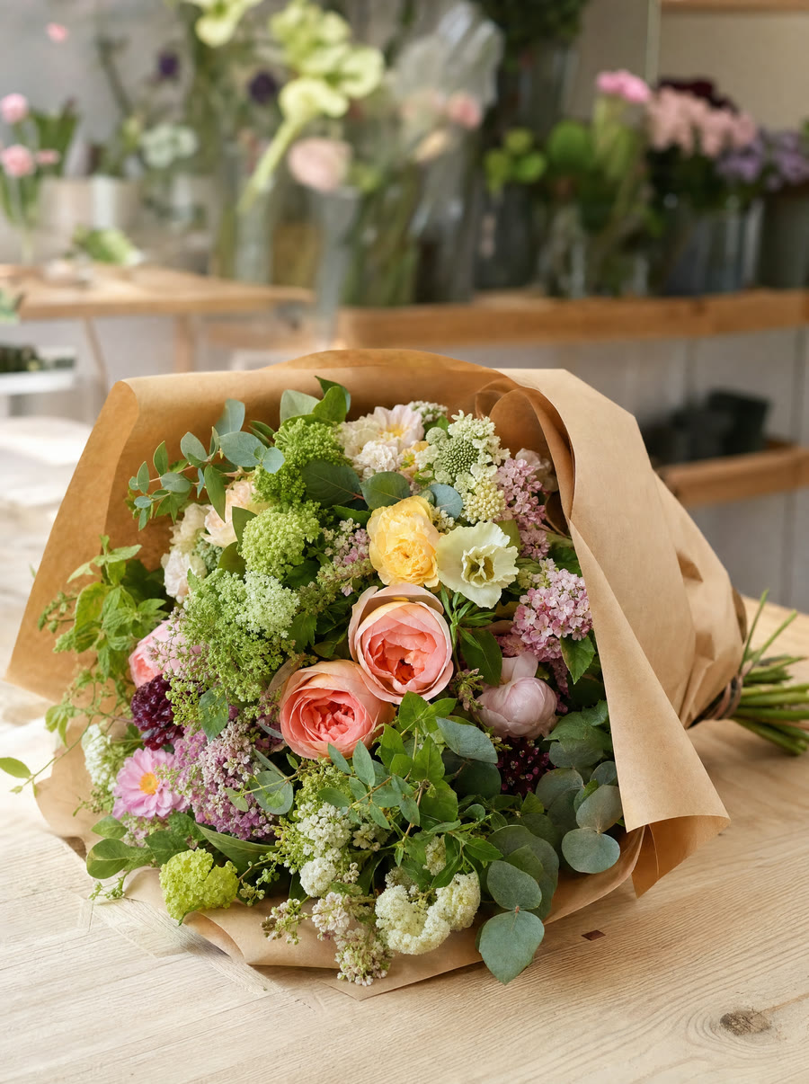 Florist ad creative